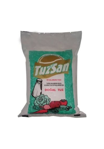 Tuzsan Doğal Tuz 3 Kg Yeşil