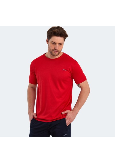 Slazenger Republıc Erkek Kısa Kol T-Shirt Kırmızı St12Te025-600