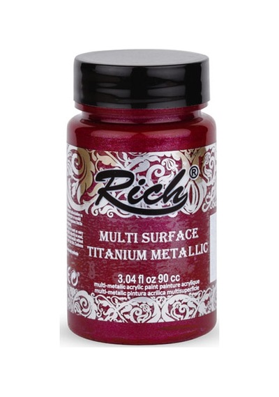 Rich Multi Surface Titanium Metalik Boya 90 Cc. N 2548 Bordo N11.849