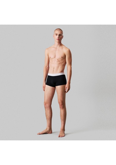 Calvin Klein Low Rise Trunk 3'lü Erkek Siyah Boxer 026 Lv00nb4389 Siyah