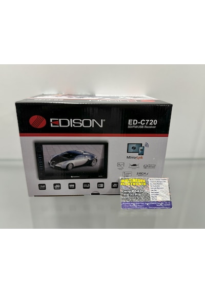 Edison Ed-c720 Double Usb Sd Teyp 7 İnç/4 50w/bluetooth Kamera