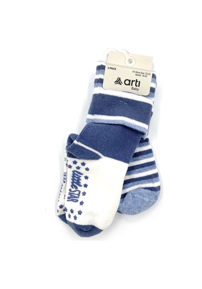 Artı Çorap Artı Kids Lusi 2'li Çorap 44128 Gri