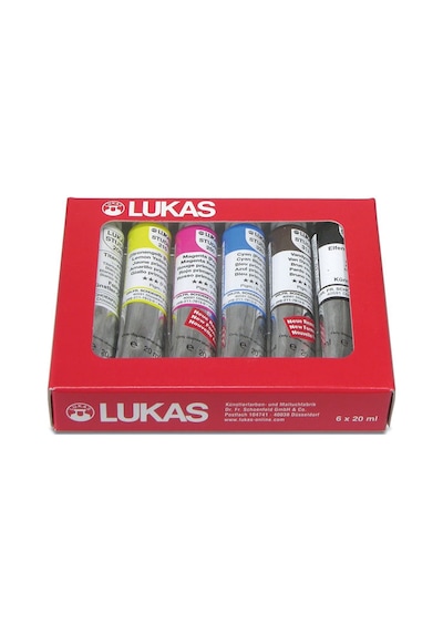 Lukas Studio Yağlı Boya Seti 6 Renk X 20 ML