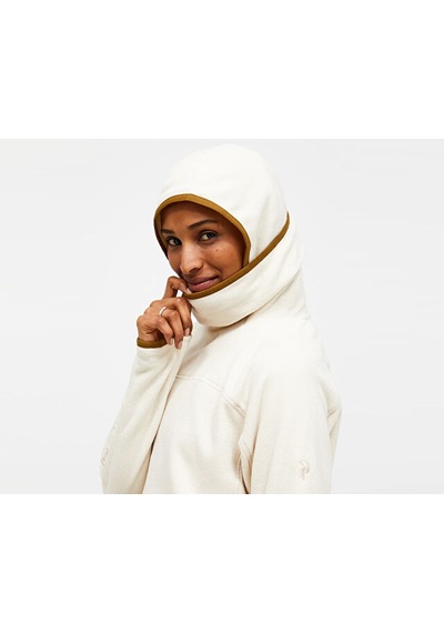 Peak Performance W Treelıne Fleece Hood Kadın Günlük Sweatshirt G79918020t Siyah