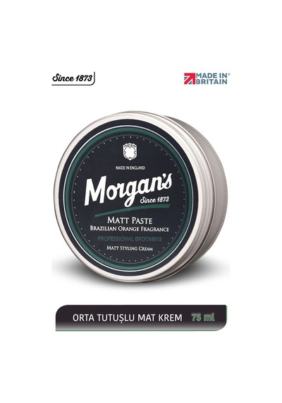 Morgan's Matt Paste Brazilian Orange - Mat Görünümlü Orta Tutuşlu Saç Şekillendirme Kremi 75 Ml