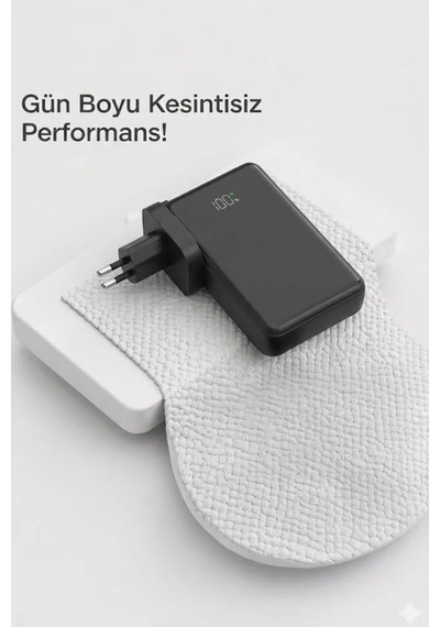 Özel Seri Mobil Depolama Taşınabilir Güç Okul Aracı Trm-1017 10000 Mah Powerbank Beyaz 22,5w Çok Renkli