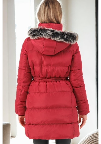 Z9768 Dewberry Bayan Kaban-bordo Bordo