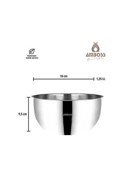 Stone Premium 2 Parça Çok Amaçlı Karıştırma Kase Seti