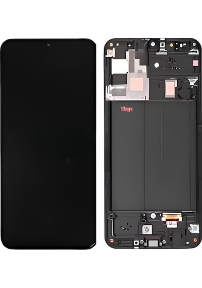 Tkgz - Samsung Galaxy A50 - Sm-a505 Uyumlu Lcd Ekran Dokunmatik Service - Pack - Full Çıtalı