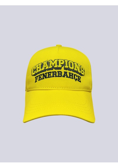 Fenerium Basket Şampiyonluk Sarı Şapka 24/25 Sarı