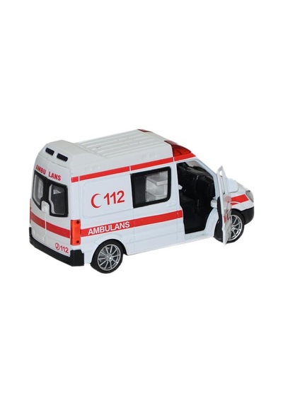 588A 8112 Vardem. Sesli Işıklı Çek Bırak Ambulans 1:30