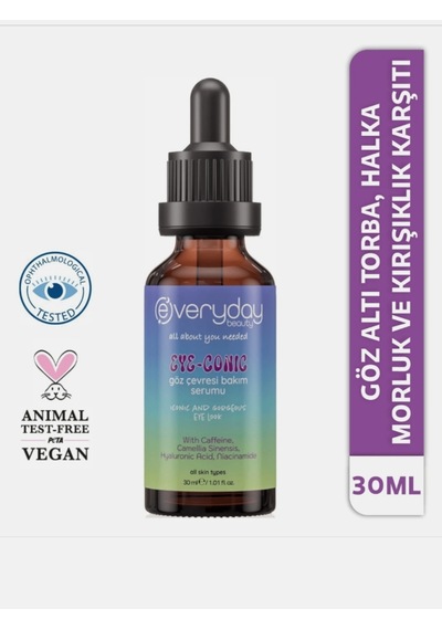 Everyday Beauty Göz Çevresi Bakım Serumu Göz Altı Torba,halka,kırışıklı Karşıtı 30 Ml.
