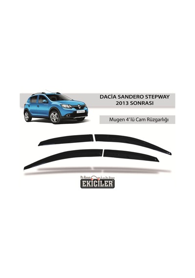 Ekiciler Dacia Sandero Stepway   Cam Rüzgarlığı 2013  Sonrası