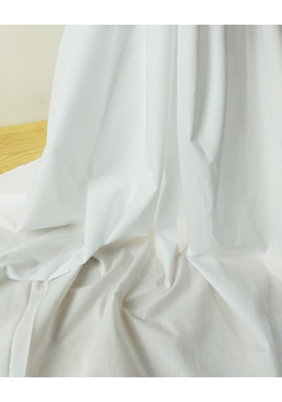 Beyaz Pamuk Poplin En 140 Cm X Boy 430 Cm -10237 Beyaz