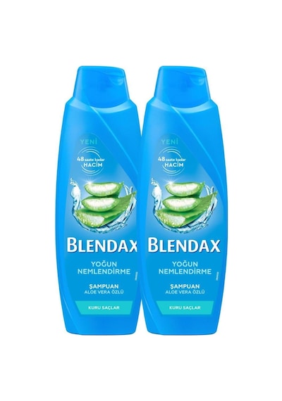 Blendax Yoğun Nemlendirme Aloe Vera Şampuan 500 Ml X 2 Adet set-hnkl-2659-5390