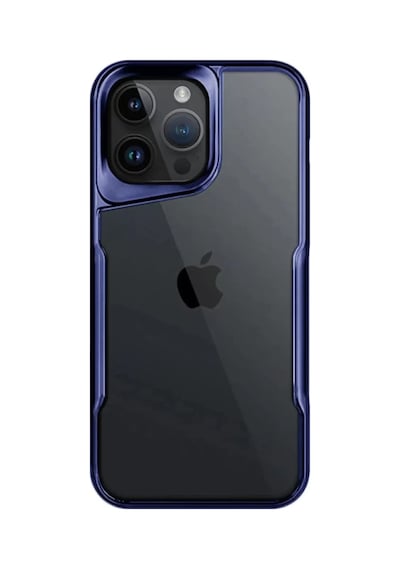 Newface Apple İphone 15 Pro Max Kılıf Boyi Silikon Kapak - Lacivert
