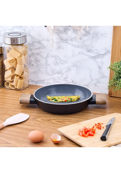 Aryıldız Eco Seramik Sahan 22 Cm Gri