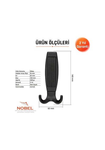 Eli Za Portmanto Askısı, Metal Vestiyer Askısı, Matsiyah , Duvar Ve Dolap Askılığı 5'li Set Vidalı Matsi Yah