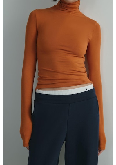 Suud Collection Kiremit Boğazlı Body