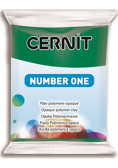 Cernit Number One Polimer Kil 620 Emerald Green