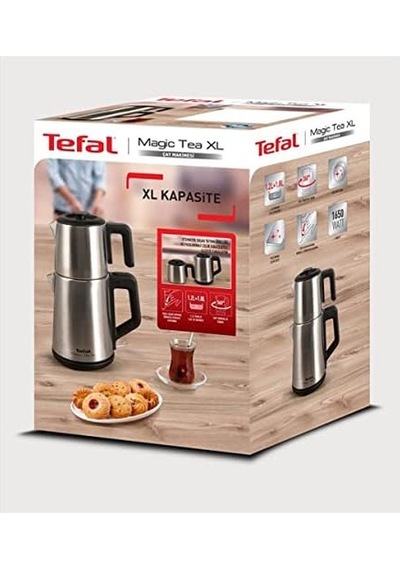 Bj5620tr Magic Tea Xl 1650 Watt Çay Makinesi, 9100046963 Çelik