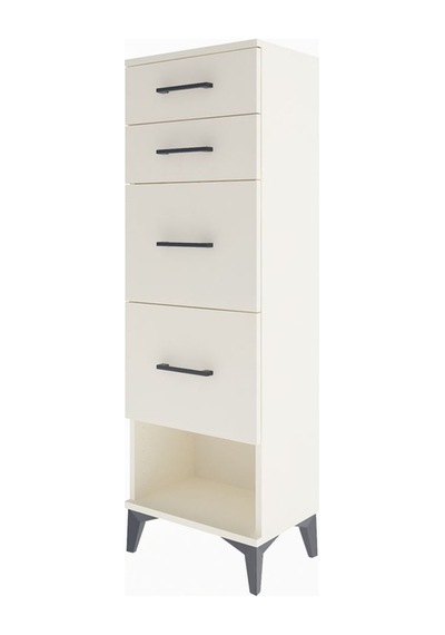 Arges Dolap 4 Çekmeceli 44x30x134 Aytaşı-aytaşı Aytaşı