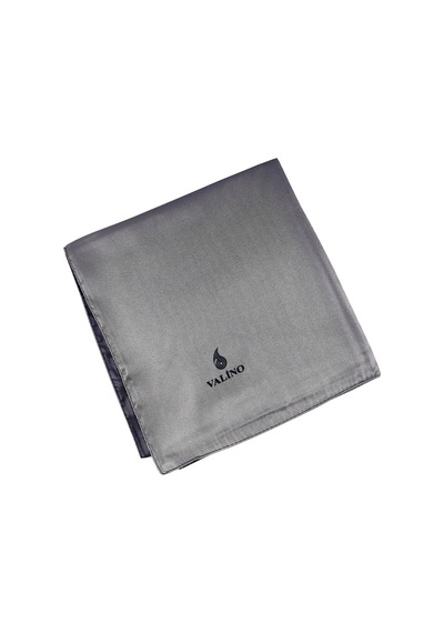 Mim Eşarp Mısırlı Eşarpları Degrade Kristal Sport Bulut Desenli Polyester Eşarp Lacivert - Gümüş