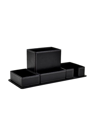 Mimaks Dk-25 Suni Deri 4 Bölmeli Masaüstü Set