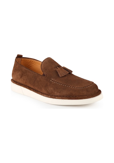 Libero Erkek Loafer Ayakkabı Hakiki Süet Deri Püskül Detaylı Pratik Slip-on Esnek Hafif Beyaz Eva Taban L6041 Açık Taba Libero Erkek Loafer Ayakkabı Hakiki Süet Deri Püskül Detaylı Pratik Slip-on Esnek Hafif Beyaz Eva Taban L6041 Açık Taba