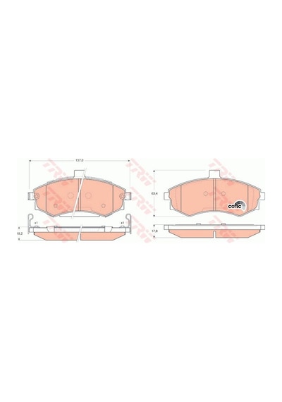 Hyundai Matrix Ön Fren Balatası 2002-2010 Trw