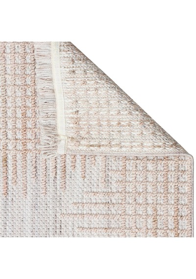Hoom Rugs Mikanos Czy 01 Grey Beige Hav Vermez Yıkanabilir Modern Halı Gri - Bej