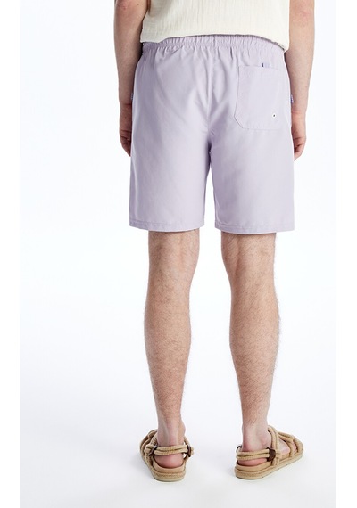 Lcwaıkıkı Classic Lila Kısa Boy Basic Erkek Deniz Şortu