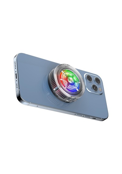 Hadron Hdx4379 Manyetik Telefon Soğutucu Fan Rgb Led Siyah