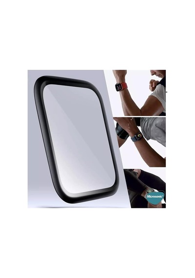 Xiaomi Redmi Watch 3 Tam Kaplayan Nano Cam Ekran Koruyucu Siyah Redmi Watch 3 İle Uyumlu Ekran Koruyucu Çok Renkli Xiaomi Redmi Watch 3 Tam Kaplayan Nano Cam Ekran Koruyucu Siyah Redmi Watch 3 İle Uyumlu Ekran Koruyucu Çok Renkli