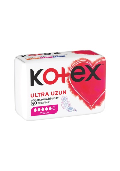 Kotex Ultra Hijyenik Ped Uzun 7 Ped - 8 Adet Tarı