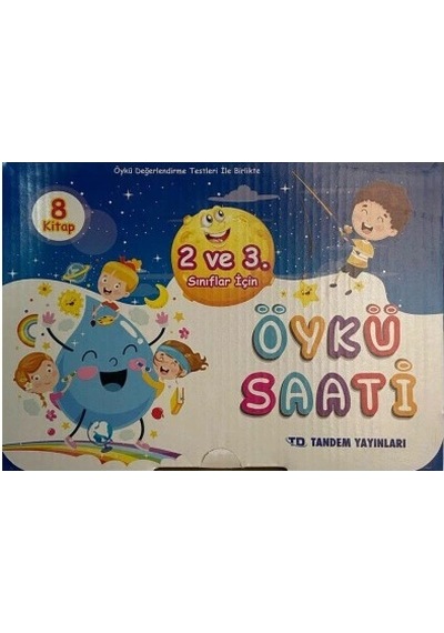 Öykü Saati 2-3.sınıflara 8 Kitap Takım Tandem