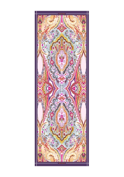 Arancia Mor 70x200 İpek Tivil Etol Mor Mor
