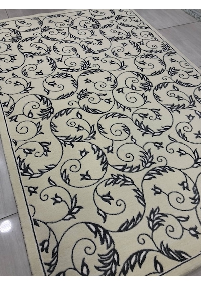 Saray Halı Vizyon 11351 Ws 150X230 Beyaz Gri 4 M2 Halı !