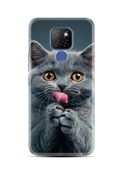 General Mobile Gm9 Pro Kılıf Boutique Baskılı Resimli Komik Kedi Pcode -008