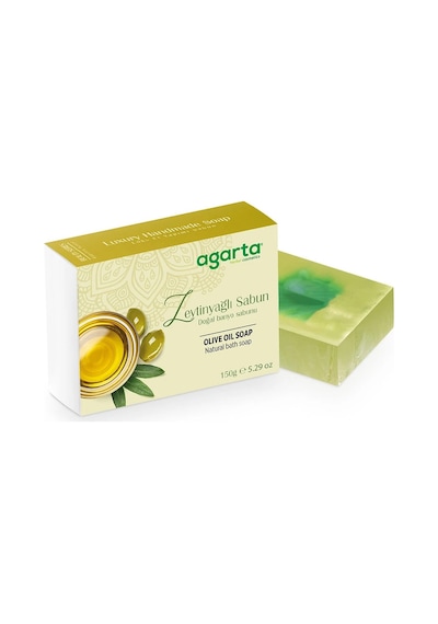 Agarta El Yapımı Doğal Sabun 150gr Zeytinyağlı 2 Li Set