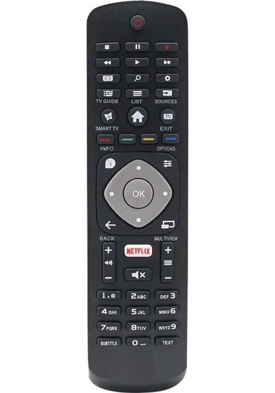 Uzaktan Kumandalı Philips Smart Tv Netflix İle - Evrensel Siyah - Mükemmel