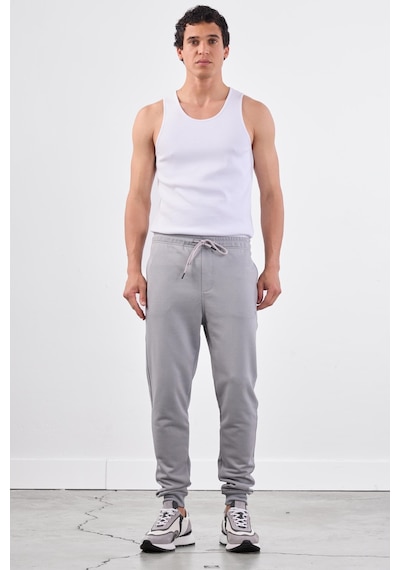 Dufy Gri Erkek Eşofman Altı - Regular Fit Gri
