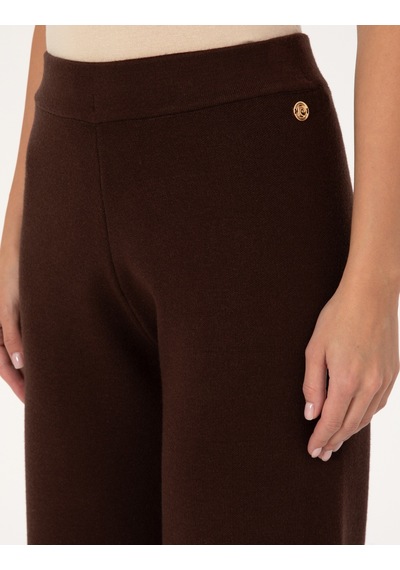 Pierre Cardin Kadın Kahverengi Pantolon Triko 50311588-vr029 Kahverengi