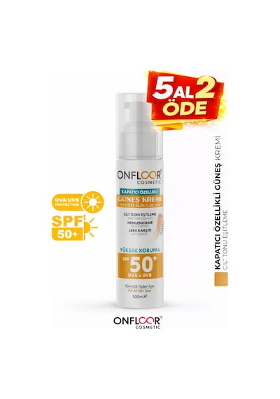 Onfloor Cilt Tonu Eşitleyici Güneş Kremi SPF50+ 100 ML