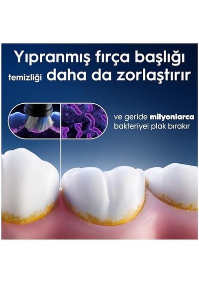 İo Radiant White Beyaz Diş Fırçası Yedek Başlığı 4 Adet