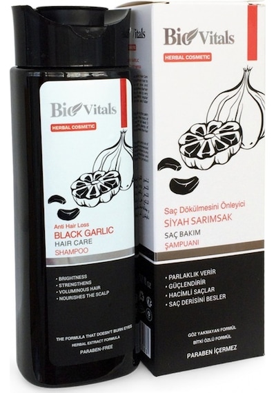 Bio Vitals Siyah Sarımsak Şampuanı 400 ML