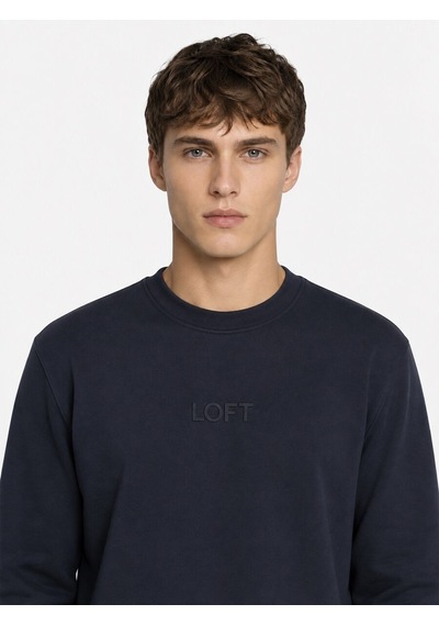 Loft Regular Fit Erkek Sweatshirt Lf2044098 Q1.v1 Lacivert