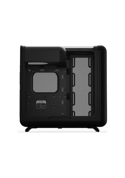 X50 Pitch Black Temperli Cam Usb 3.2 Atx Mid Tower Gaming Kasa Cs-hyte-x50g-bb