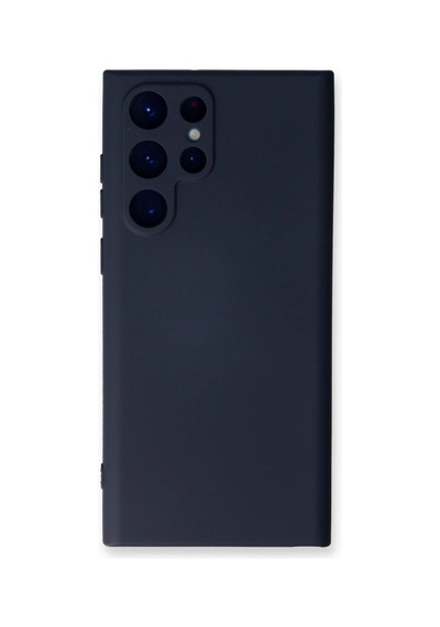 Samsung Galaxy S24 Ultra Kılıf Nano İçi Kadife Silikon - Lacivert