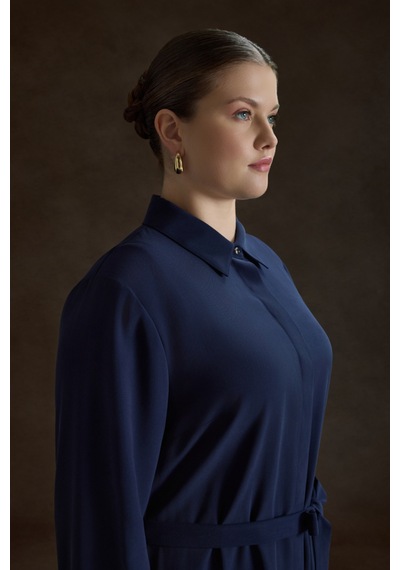 Aker Lacivert Elbise Navy Navy
